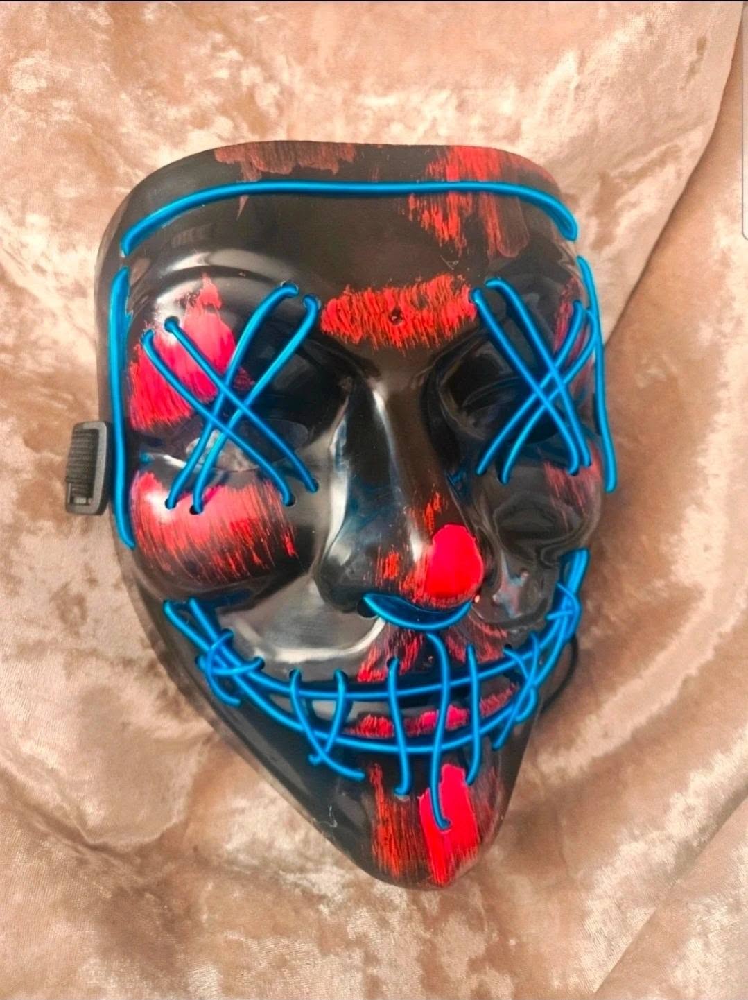 Gamer Stitch Face LED Mask