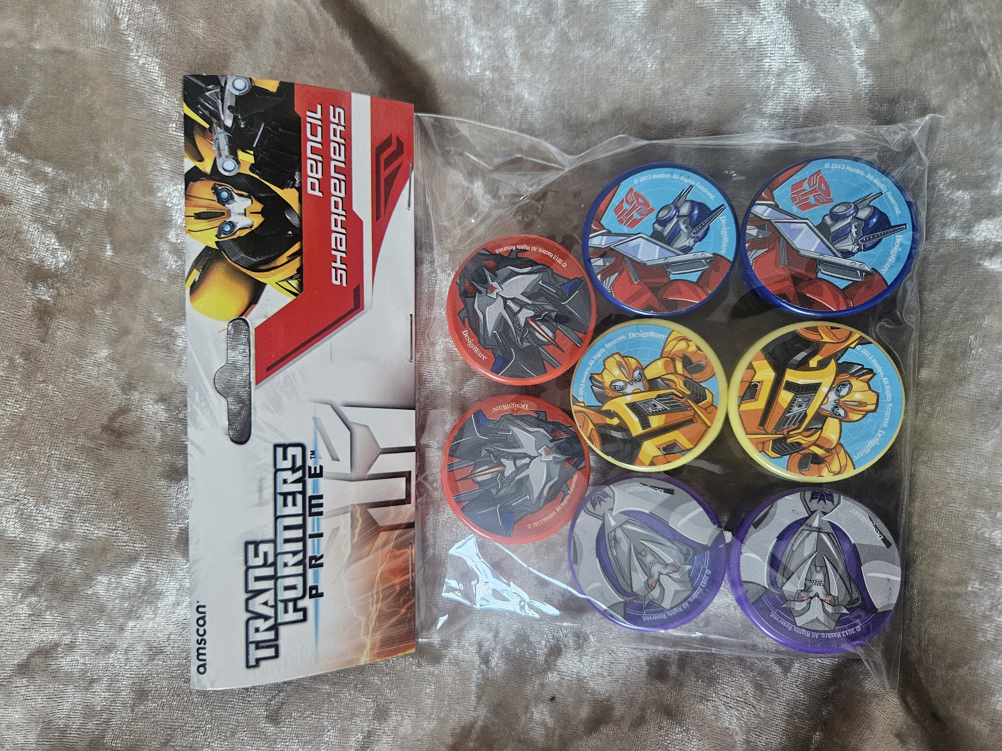 Transformer Party Bag Pencil Sharpeners