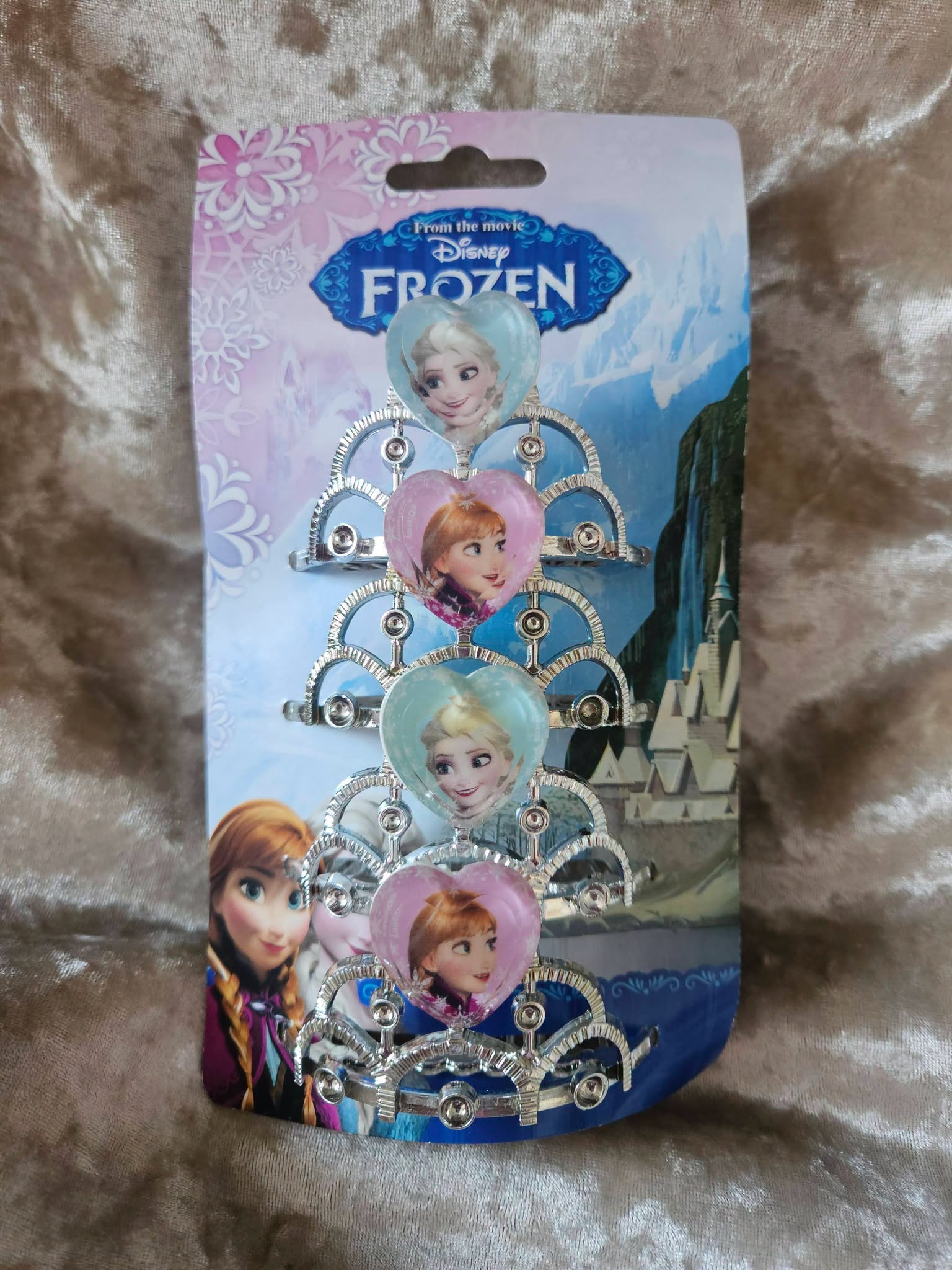 4 x Frozen Mini Tiara Pack