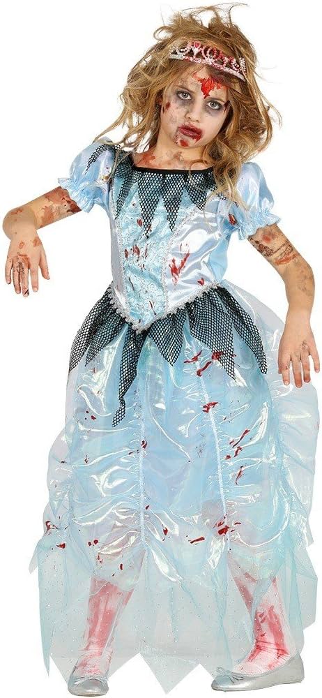 Age 5-6 Princess Zombie Halloween Costume