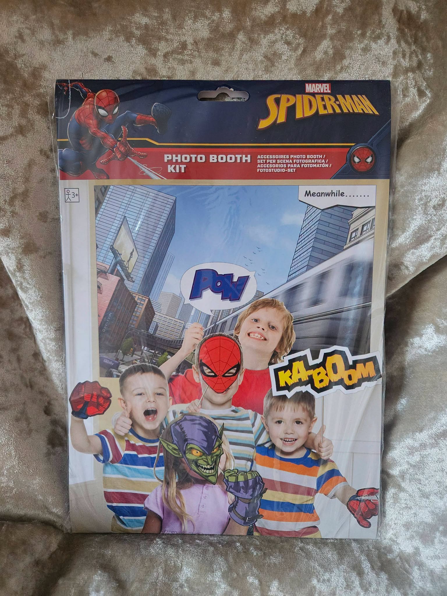 Spider-Man Photo Booth Party Props