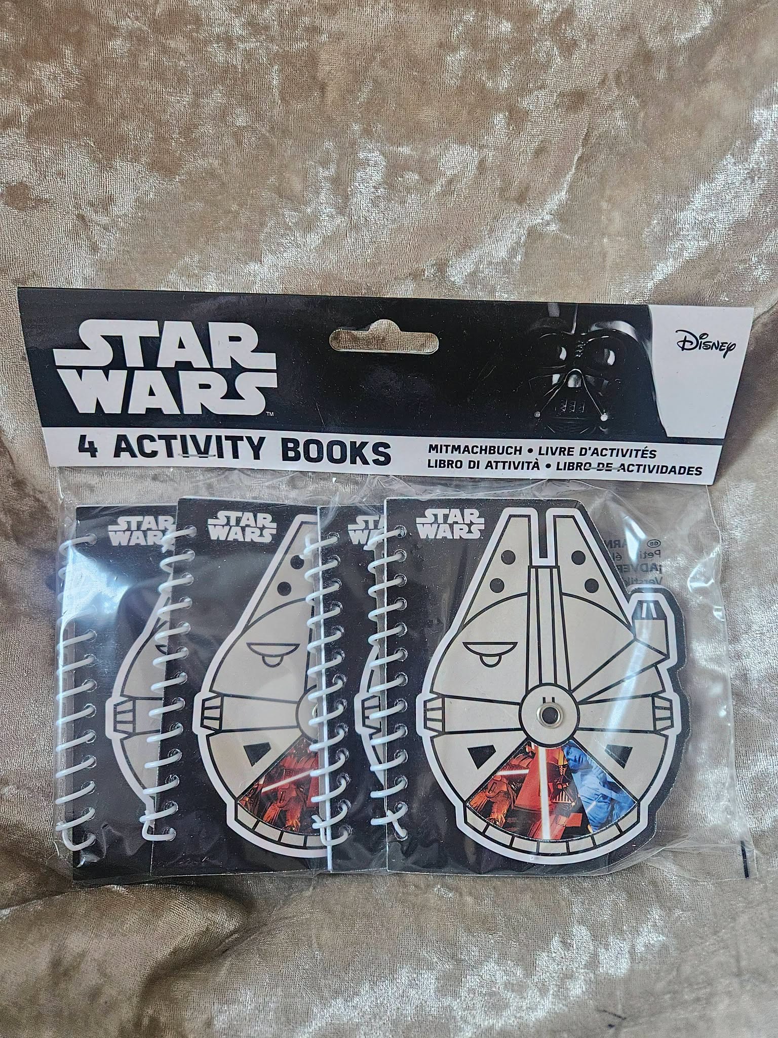 Pack of 4 Star Wars Activity Books