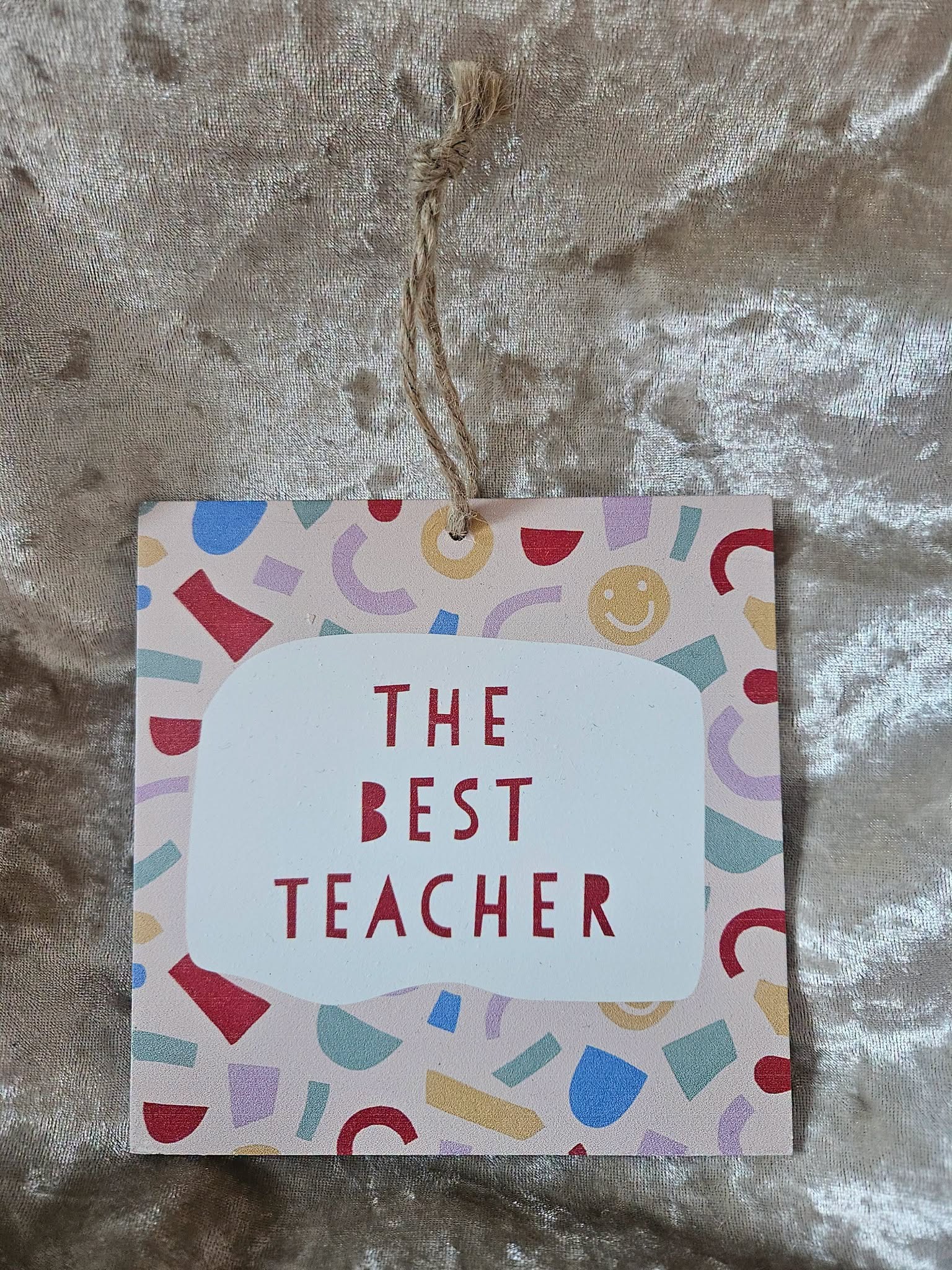 Best Teacher Thank You Plaque