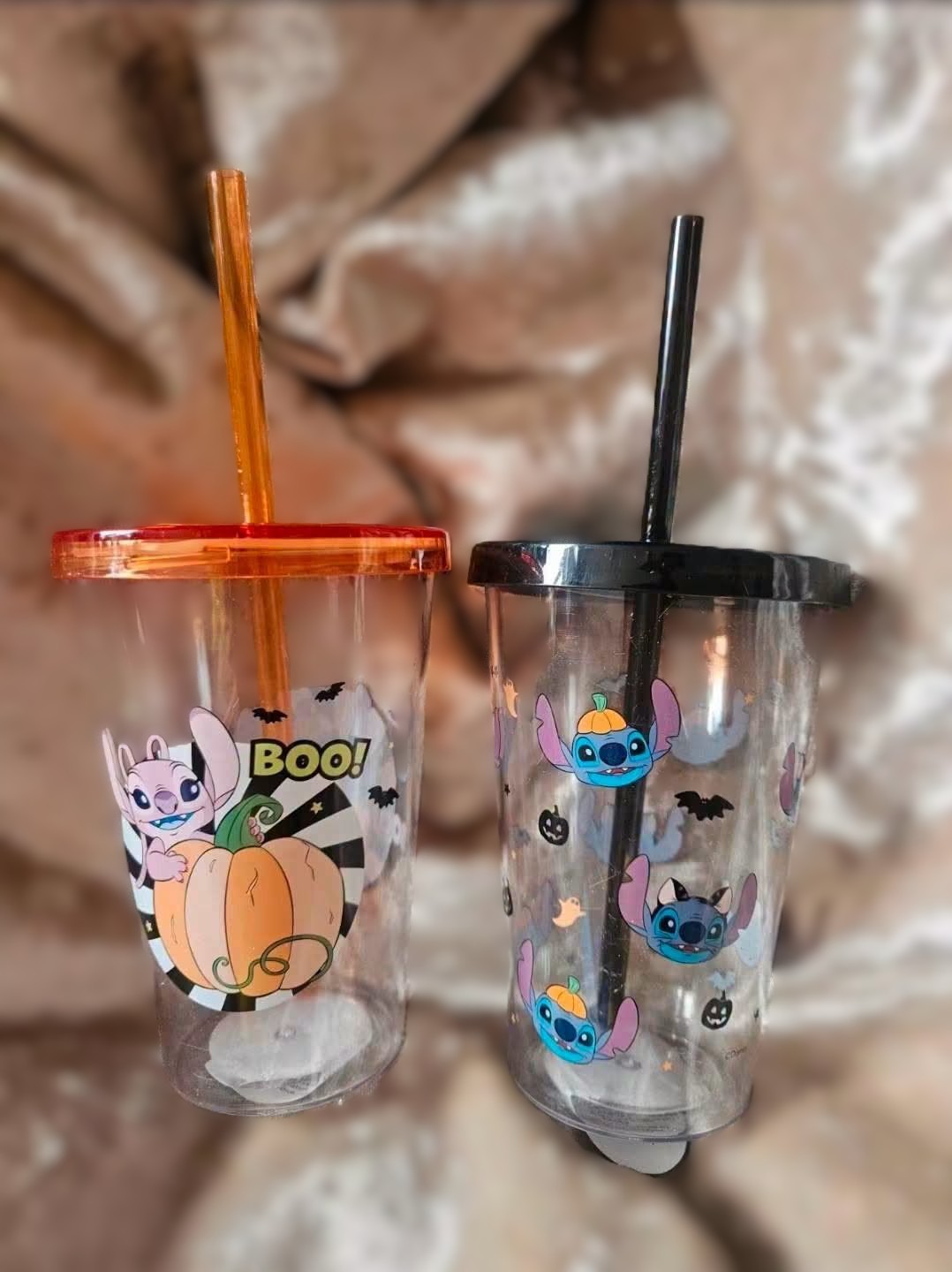 Lilo & Stitch Halloween Straw Cup (random)